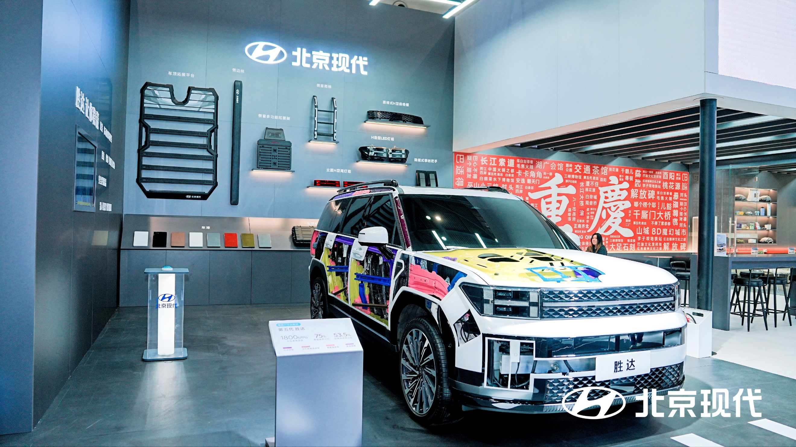 重庆车展盛大启幕 北京现代携真质好车 “相惠”山城