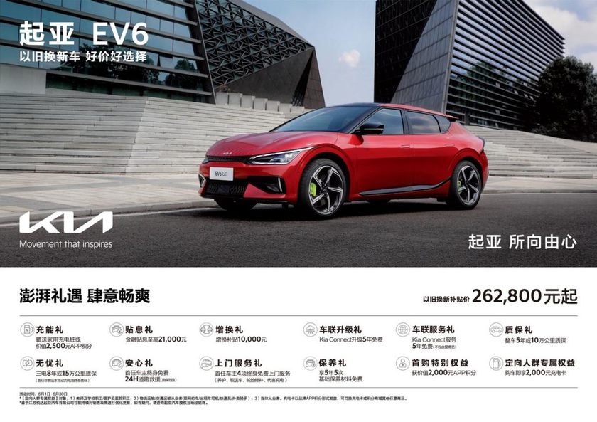 以旧换新补贴价低至5.68万元，悦达起亚6月购车享多重购车补贴