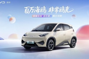 比亚迪海鸥全球热销超100万辆！加推自在版车型，售价7.88万元