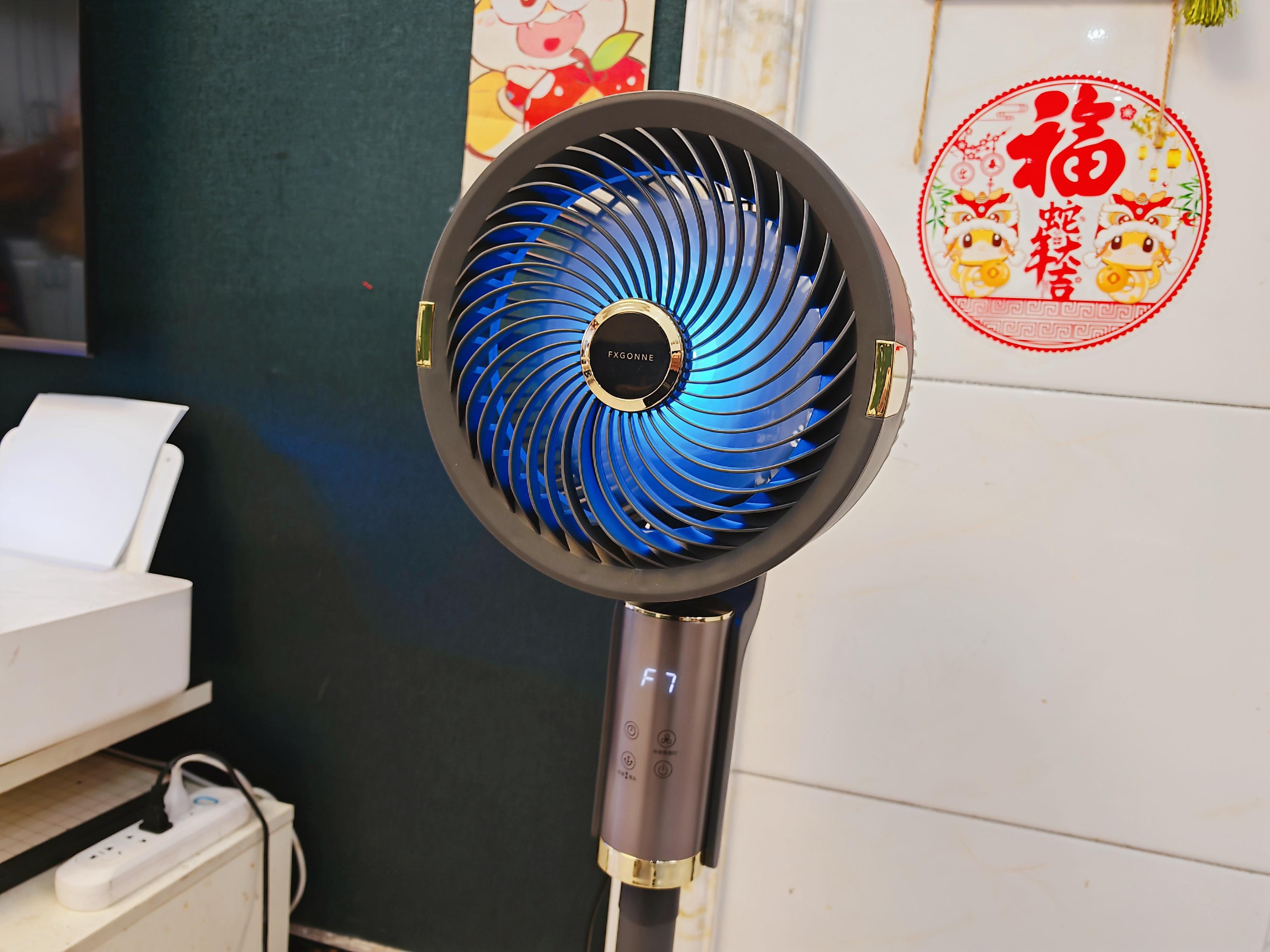 挑战闷热！死磕5大飓风黑科技快速换气，母婴级降尘，宫菱循环扇测评