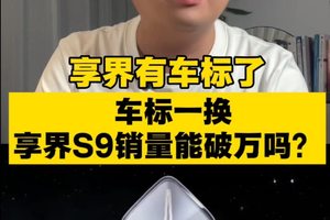 享界换新头像，车标一换，销量能翻番吗？