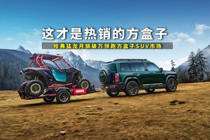 这才是热销的方盒子，哈弗猛龙月销破万领跑方盒子SUV市场