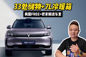 33处储物+7L冷暖箱  岚图FREE+把家搬进车里
