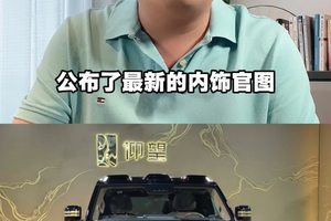 仰望U8L官方公布了内饰图