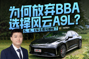 5、6、E车主看完都惊了 为何放弃BBA选择风云A9L？
