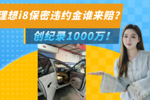 理想新车1000万保密违约金，创下新高，真保密还是赢流量？