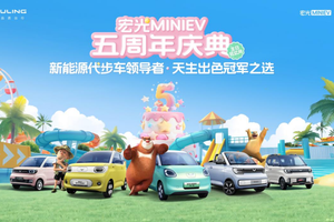 宏光MINIEV 五周年庆典启幕，联袂《熊出没》打造全国乐园派对季