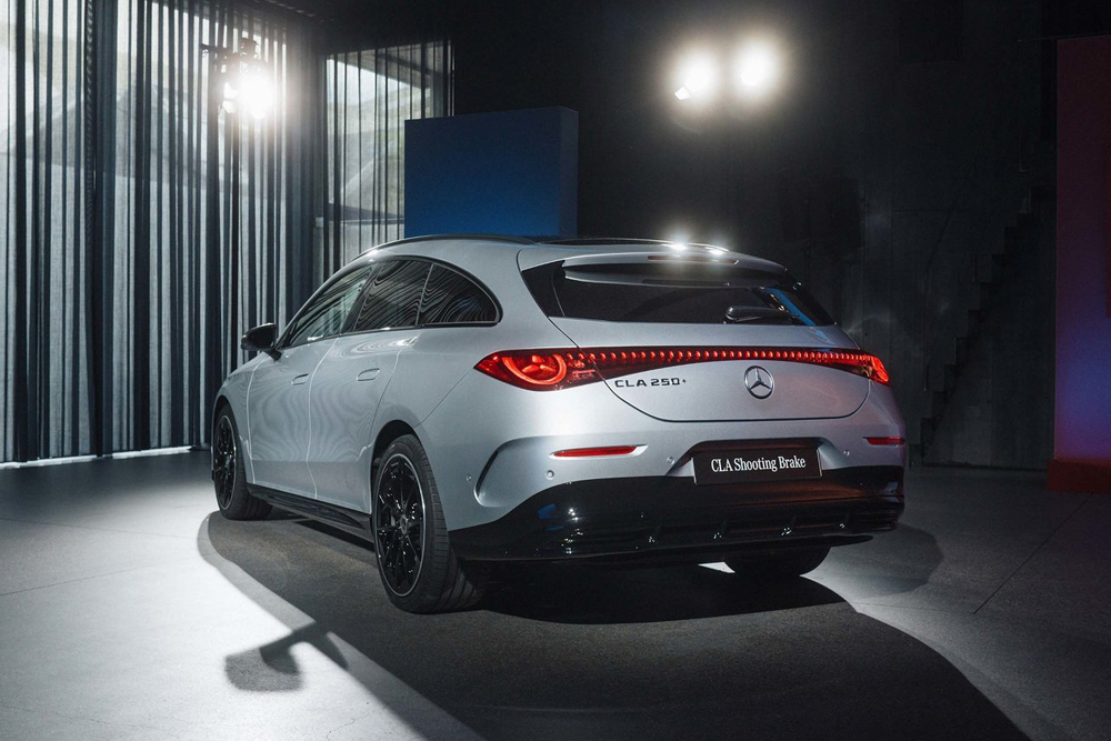 奔驰电车翻身，就靠纯电猎装轿跑CLA Shooting Brake！