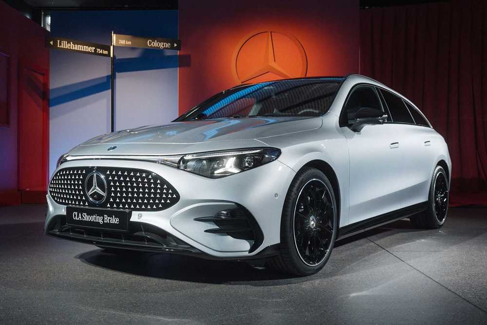 奔驰电车翻身，就靠纯电猎装轿跑CLA Shooting Brake！