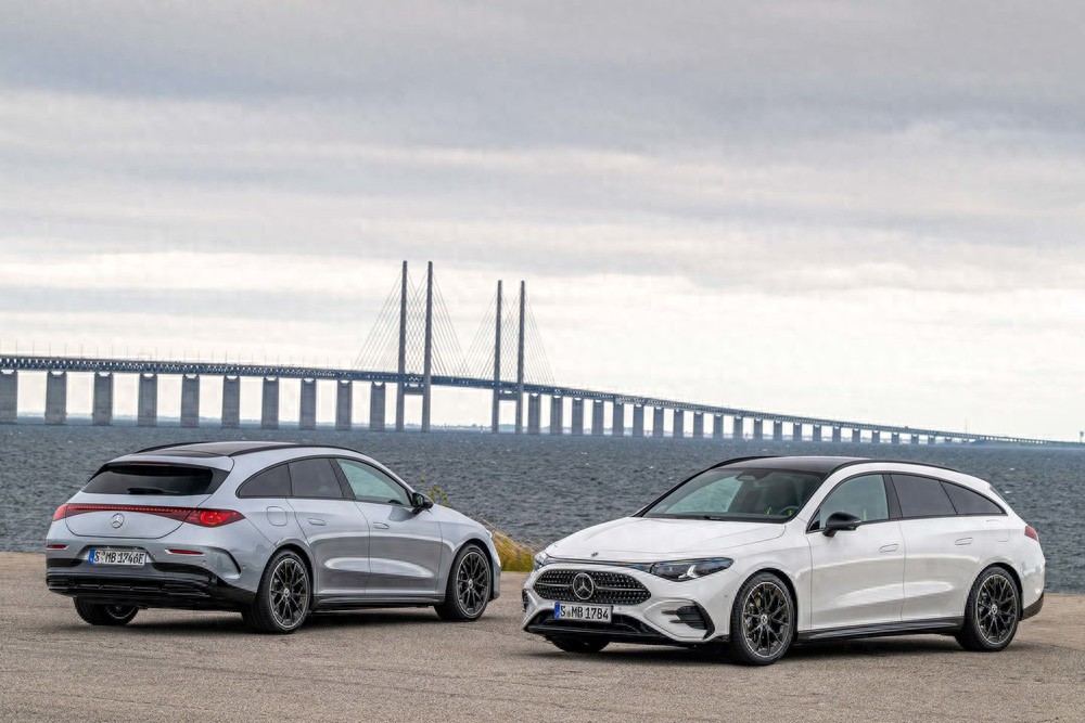 奔驰电车翻身，就靠纯电猎装轿跑CLA Shooting Brake！