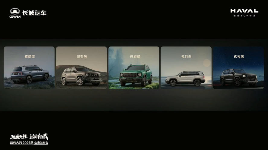 个性潮改 哈弗大狗2026款以焕新实力解锁潮玩出行新篇章