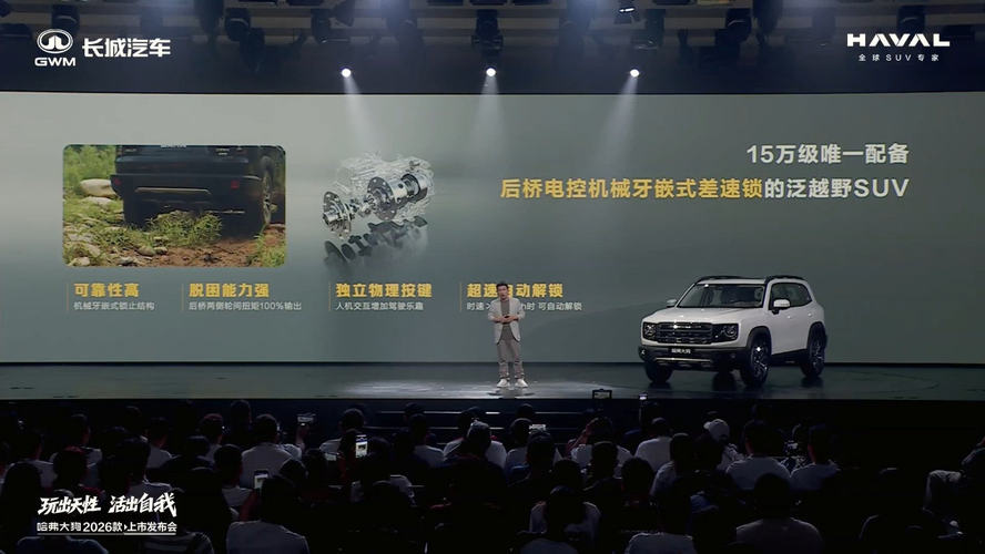 个性潮改 哈弗大狗2026款以焕新实力解锁潮玩出行新篇章