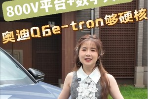 800V平台+数字大灯，一汽奥迪Q6L e-tron够不够硬核？