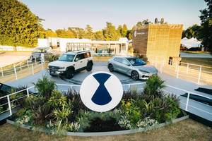 比亚迪携三款车型再战古德伍德 豹5首次海外动态展示