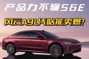 产品力不输56E，价格只需它们的1/3，风云A9L凭什么能卖爆？