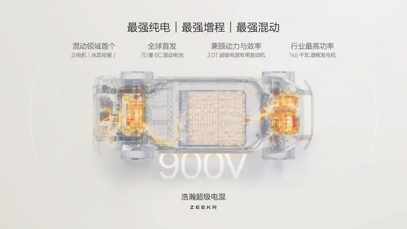 极氪发布豪华电混专属架构浩瀚-S，极氪9X开启先享计划