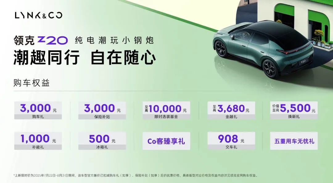 【E汽车】领克Z20版型上新