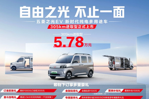 重塑新能源商用车价值标准 五菱之光EV305km进取型上市