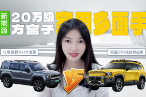 20万级新能源方盒子家用多面手！深蓝G318和BJ40增程选谁？
