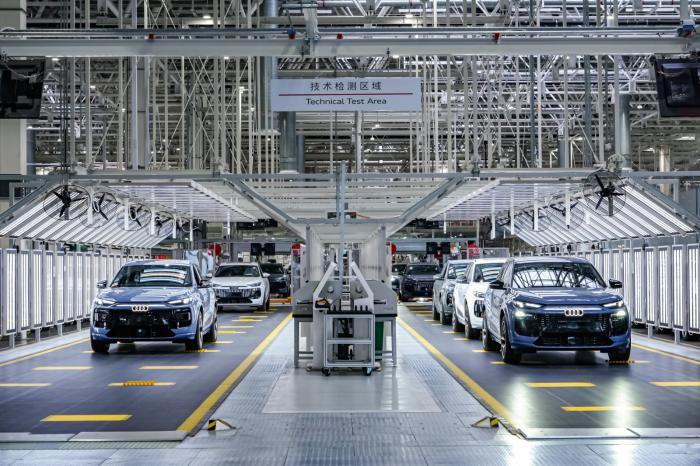 奥迪Q6L e-tron首搭中国特调驾驶预测模型