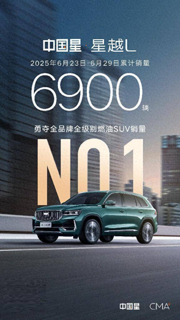 星越L上周卖了6900辆,这款车的实力到底在哪些地方?