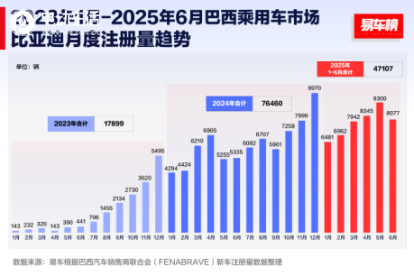 全球热销！2025年上半年比亚迪领跑多个新能源汽车市场