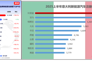 2025上半年比亚迪领跑全球多个新能源汽车市场