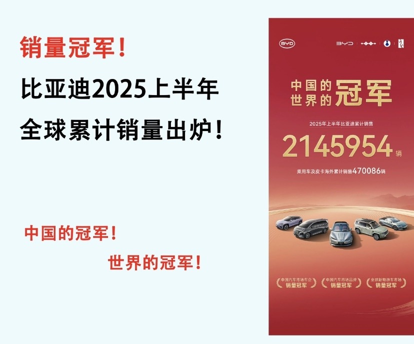 中国新能源汽车强势崛起，比亚迪全球卖爆了！