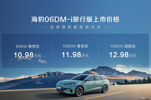 超70项标配！比亚迪海豹06DM-i旅行版上市，10.98万元起售