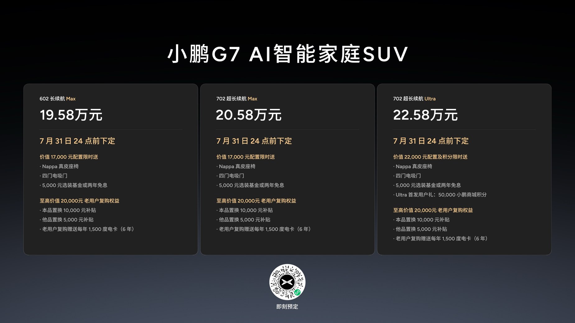 智能与性价比兼具！小鹏G7正式发售，限时福利+超快交付引爆市场