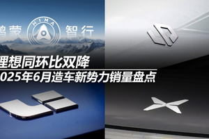2025年6月造车新势力销量盘点：理想同环比双降