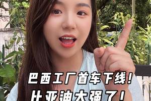 中国技术征服巴西市场，见证比亚迪又一历史时刻