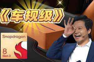 车规级纸巾盒，消费级芯片，小米这波做的对吗？