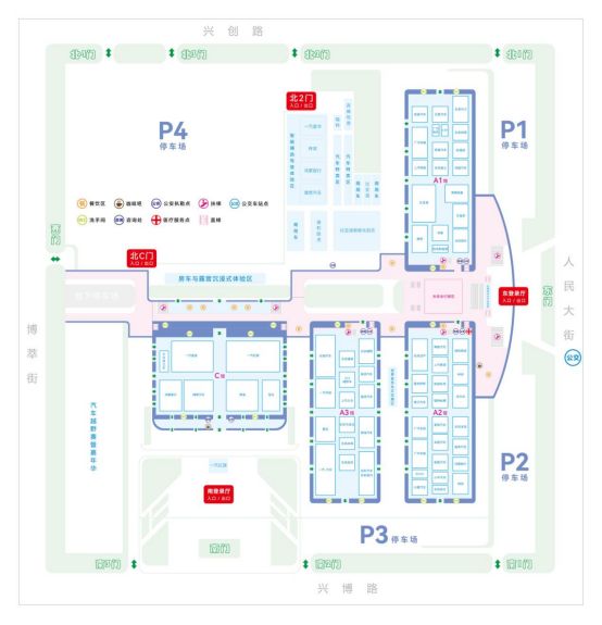 第22届长春汽博会展位图权威发布 助力高效逛展