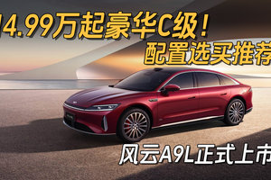 风云A9L配置解析，10万出头预算能拥有豪华C级车？