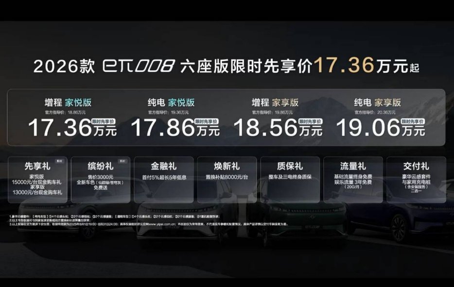 限时先享价17.36万起 2026款东风奕派eπ008重新定义“大舒适家”