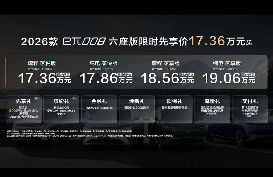 可平替理想L7 2026款东风奕派eπ008上市
