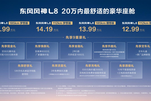 20万内最舒适豪华座舱来了！东风风神L8预售12.99万元起