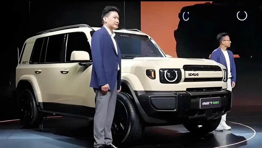 “国产卫士”奇瑞iCAR V27海外首发，内挑坦克300、外战普拉多？