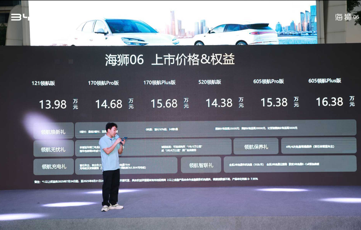 海狮06双车“掀桌价”杀入战局！13万级中型SUV迎来全能颠覆者​