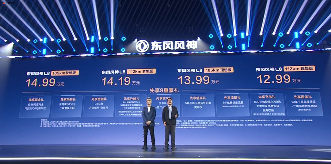 12.99万元起，轴距2米9的平民SUV，东风风神L8硬核预售