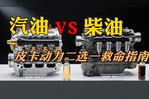 皮卡动力二选一救命指南！汽油VS柴油这样选不吃亏