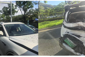 广州一路口五车连撞，车主惊魂未定：选车还得看安全