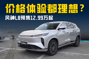 价格体验都很理想？ 东风风神L8预售发布 12.99万起