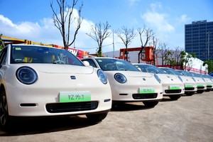 百台江淮钇为3驶入七彩云南，助力城市绿色出行