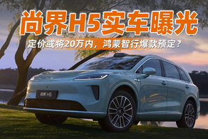 尚界H5实车曝光，定价或将20万内，鸿蒙智行爆款预定？