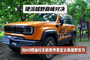 硬派越野巅峰对决！BJ40 燃油以无敌四件套定义真越野实力