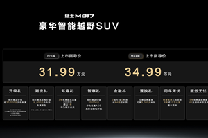 售价31.99-34.99万元 东风猛士M817上市