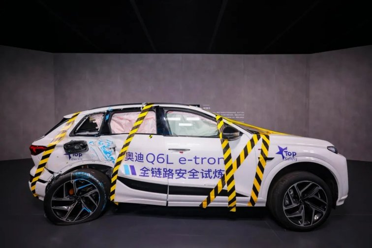 “拆解”一汽奥迪Q6L e-tron，纯血四环诠释什么才是真正的豪华！