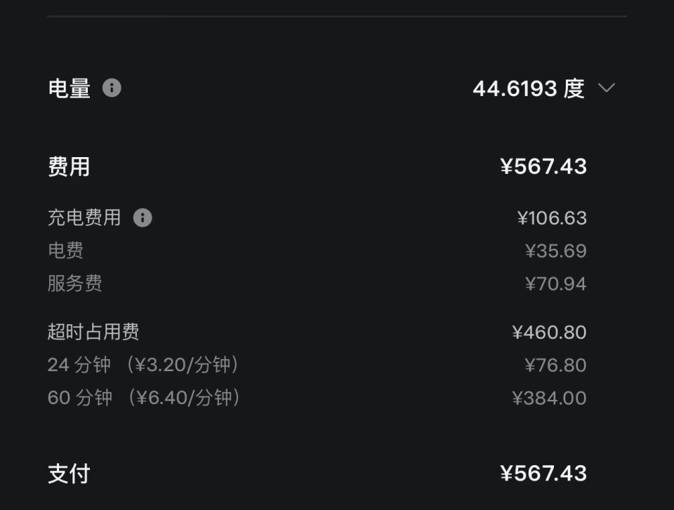 电动车省油不省钱？车主充电55分钟，花了567块钱，还要被群嘲